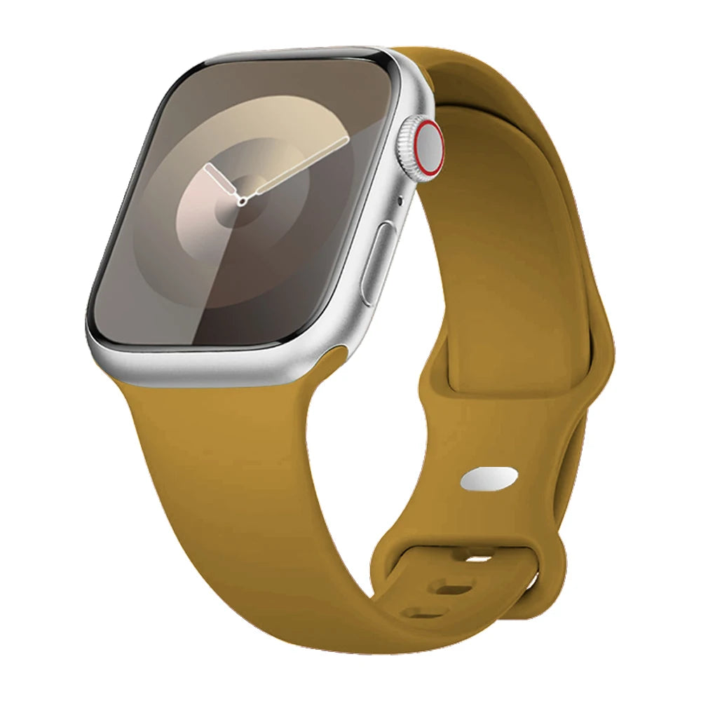 Apple Watch Silicone Sport Band | Soft & Durable Replacement Strap for Apple Watch (38mm - 49mm, Series 1-11, SE & Ultra 2)
