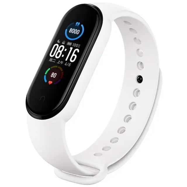 Premium Silicone Strap for Xiaomi Mi Band 7/6/5/4/3 | Colorful Replacement Wristband