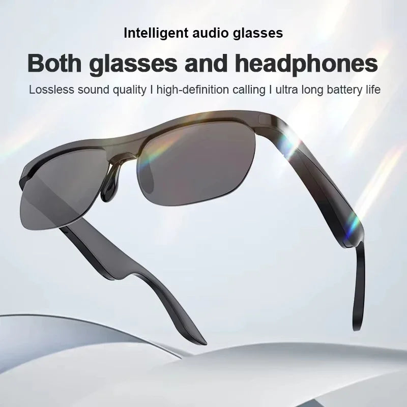 Lenovo AI Voice Assistant Smart Glasses | 4K Ultra HD Display & 800W Camera Translator Sunglasses