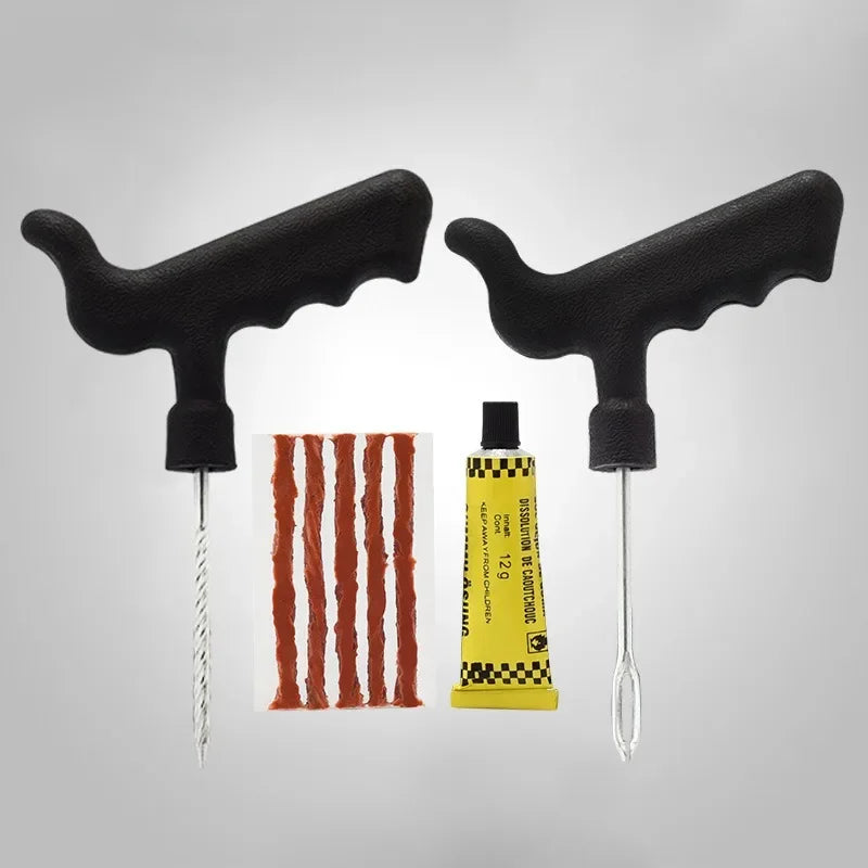 Car Tire Repair Kit | Tubeless Tire Puncture Plug Set for Car, Motorcycle & Truck (5–50 pcs)