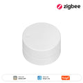 Tuya ZigBee Smart Scene Switch Knob | Wireless Scene Button Controller, Battery-Powered Automation Scenario & Smart Life App Gateway