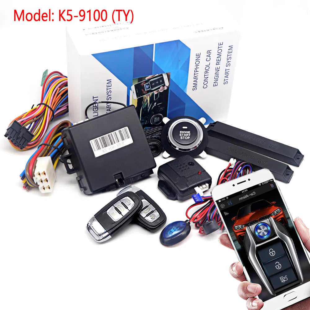 Smart Keyless Push Start & Remote Engine System