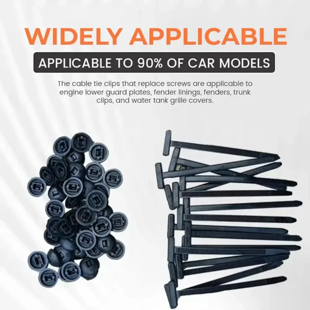 Cable Tie Buckle Clips – Universal Fender, Mudguard & Trunk Fasteners