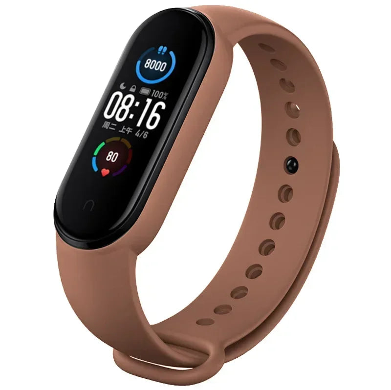 Premium Silicone Strap for Xiaomi Mi Band 7/6/5/4/3 | Colorful Replacement Wristband