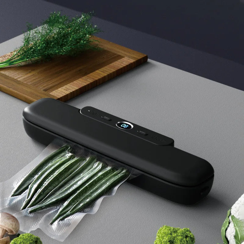HOMEFISH Household Vacuum Sealing Machine | Small Food Preservation & Compression Packaging Device