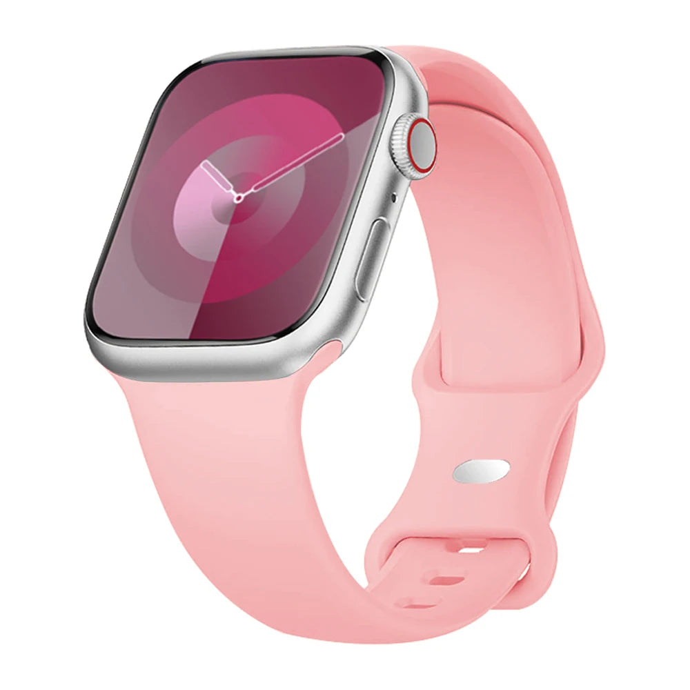 Apple Watch Silicone Sport Band | Soft & Durable Replacement Strap for Apple Watch (38mm - 49mm, Series 1-11, SE & Ultra 2)