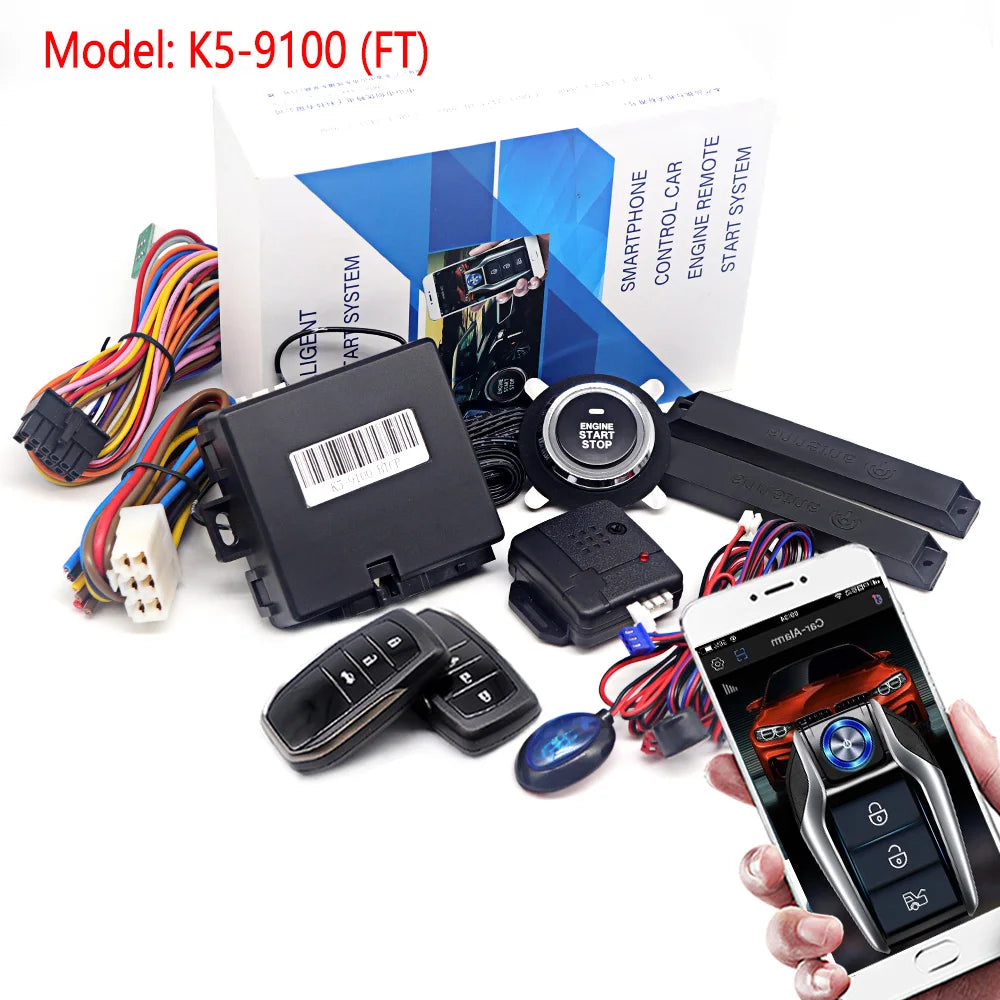Smart Keyless Push Start & Remote Engine System