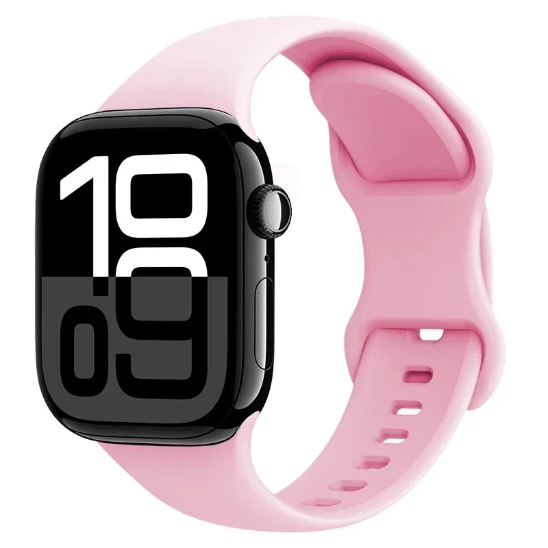 Apple Watch Silicone Strap | Unique Transparent & Speckled Designs | Compatible with All Series (40mm - 49mm, Series 1-11 & Ultra)