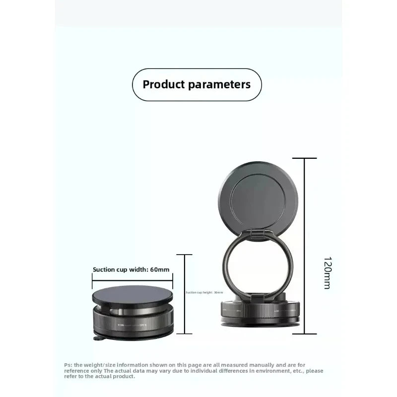 T30 Vacuum Magnetic Phone Holder Stand – Ultra-Stable Multi-Surface Mount