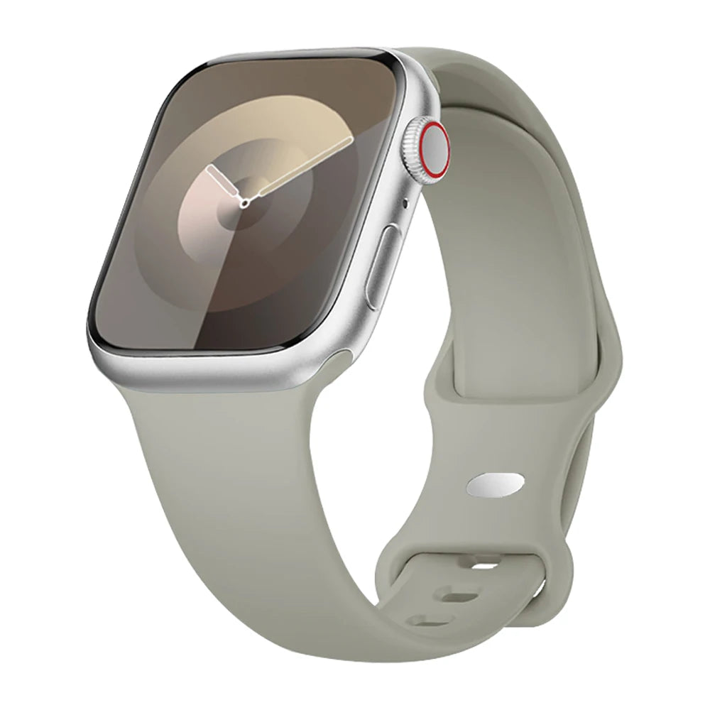Apple Watch Silicone Sport Band | Soft & Durable Replacement Strap for Apple Watch (38mm - 49mm, Series 1-11, SE & Ultra 2)