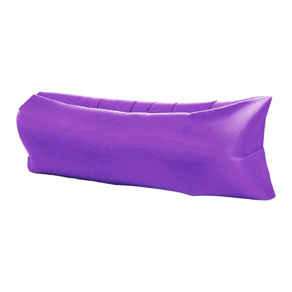 Portable Inflatable Air Lazy Sofa Bag Outdoor Camping Recliner Mattress