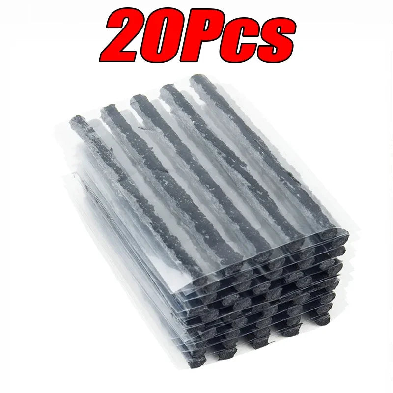Car Tire Repair Kit | Tubeless Tire Puncture Plug Set for Car, Motorcycle & Truck (5–50 pcs)