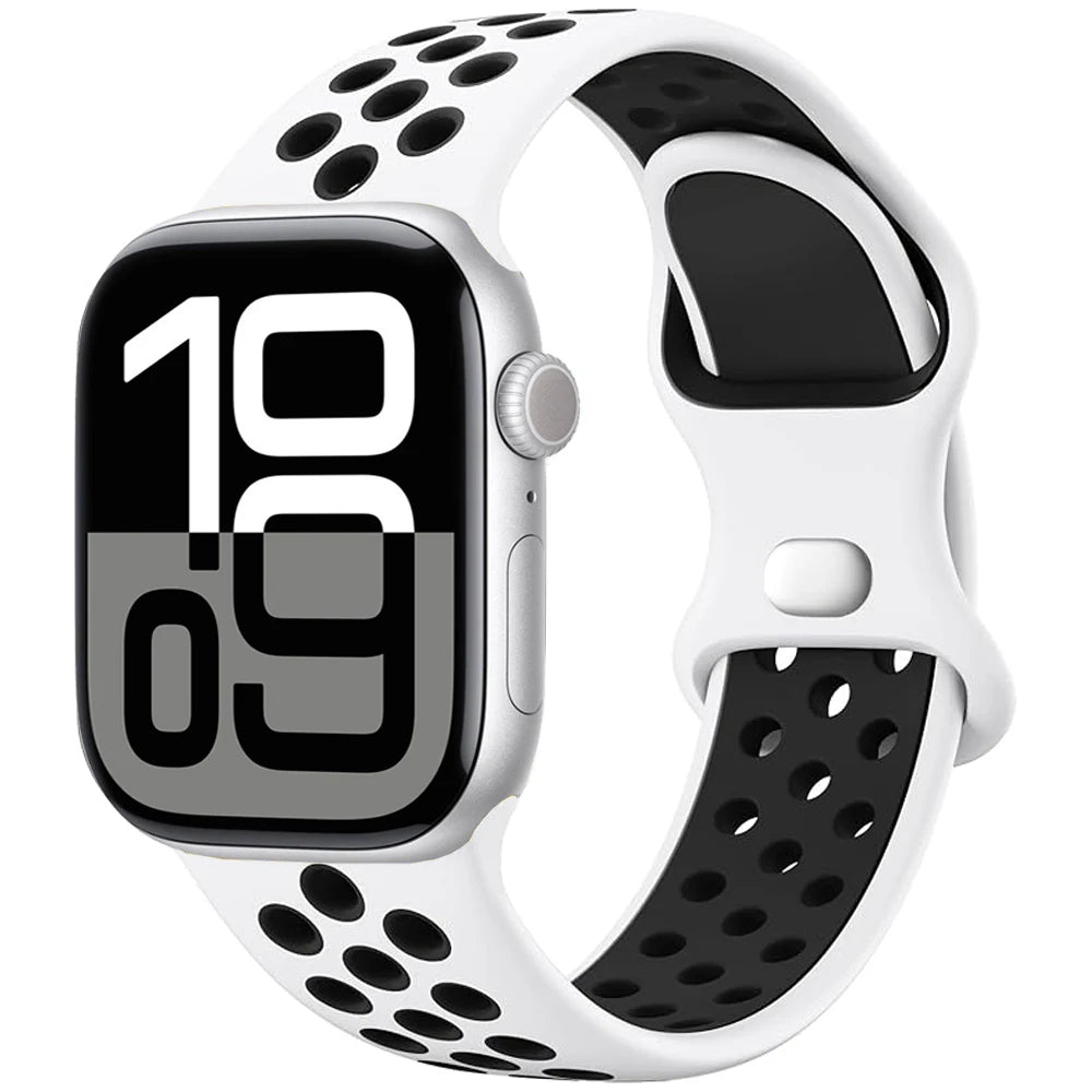 Apple Watch Silicone Strap | Unique Transparent & Speckled Designs | Compatible with All Series (40mm - 49mm, Series 1-11 & Ultra)