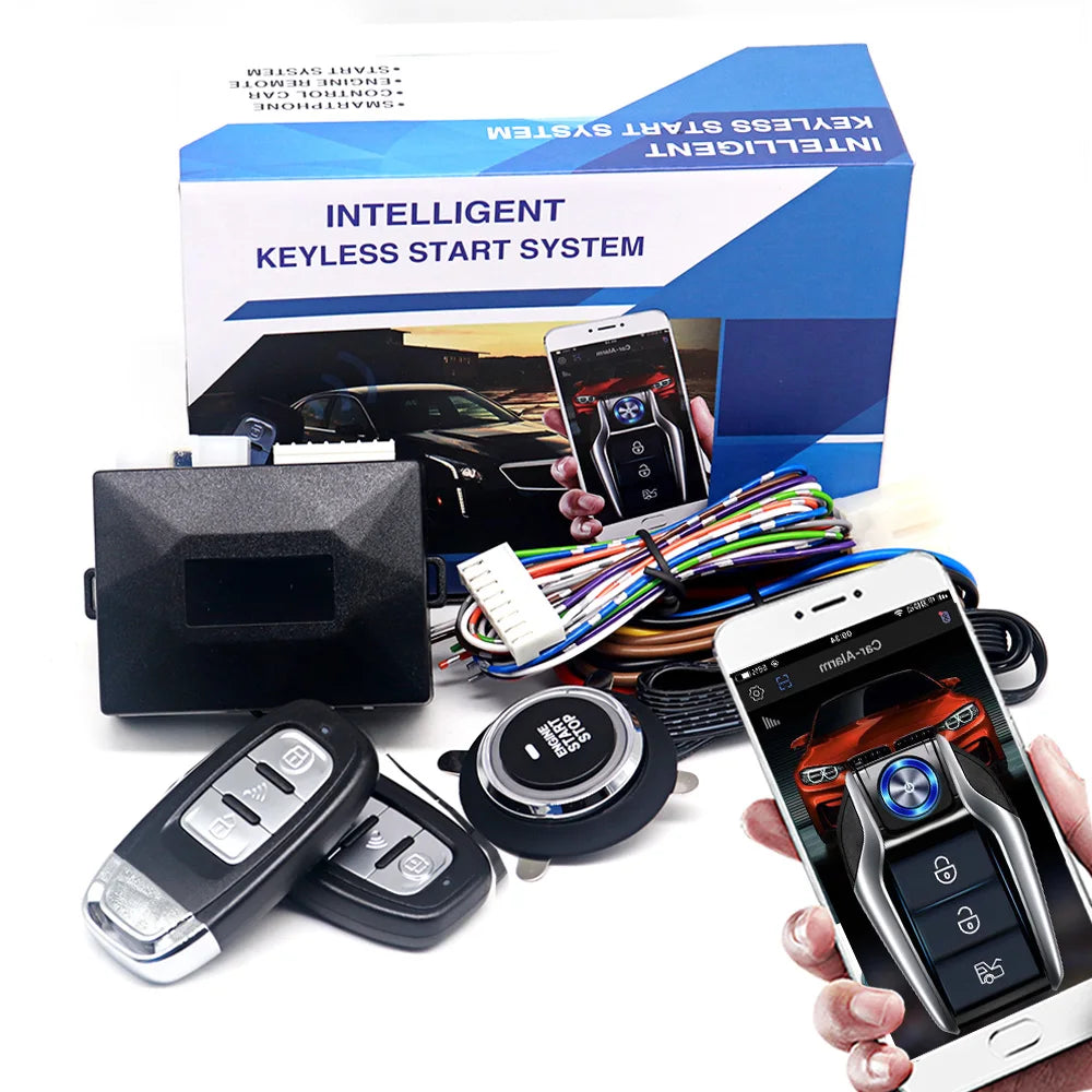 Smart Keyless Push Start & Remote Engine System