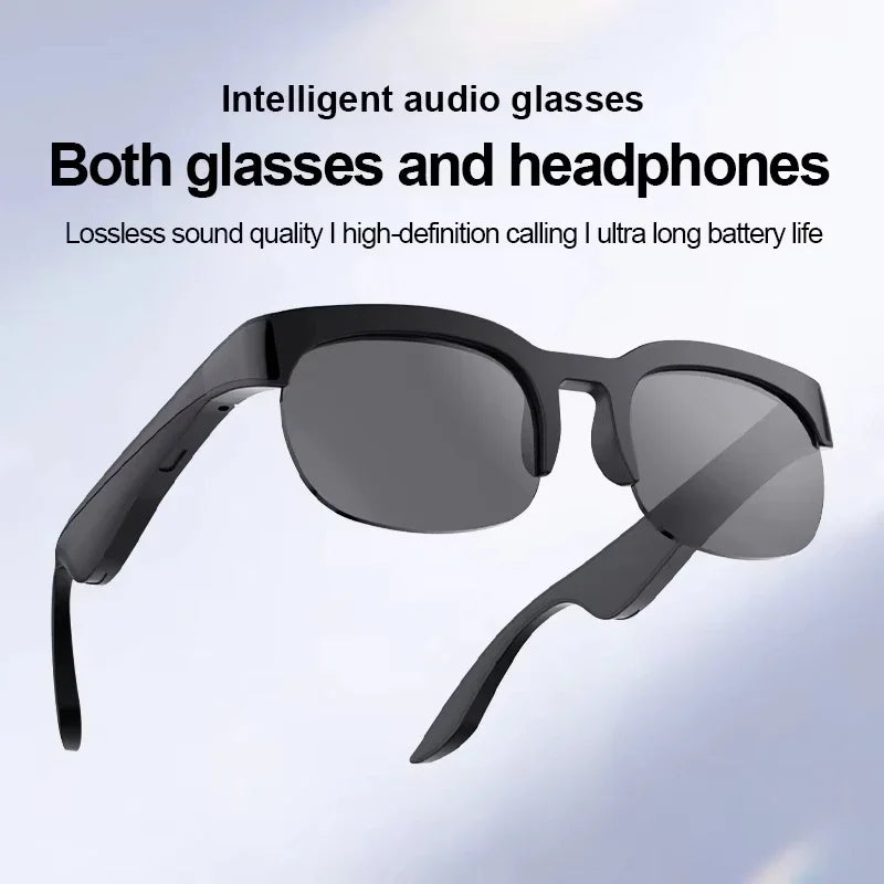 Lenovo AI Voice Assistant Smart Glasses | 4K Ultra HD Display & 800W Camera Translator Sunglasses