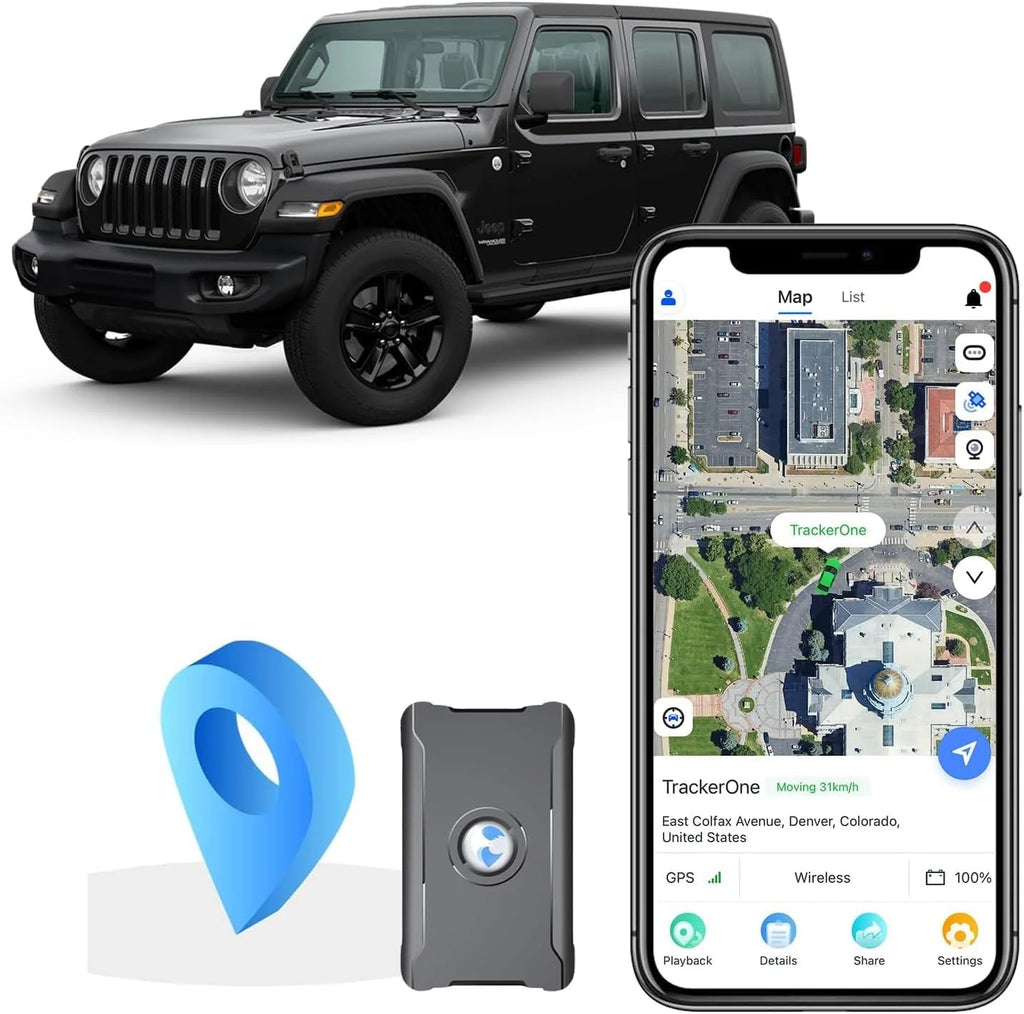 4G Vehicle GPS Tracker – Real-Time Tracking & Anti-Theft System