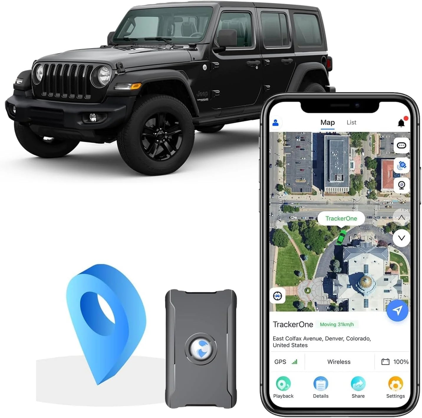 4G Vehicle GPS Tracker – Real-Time Tracking & Anti-Theft System