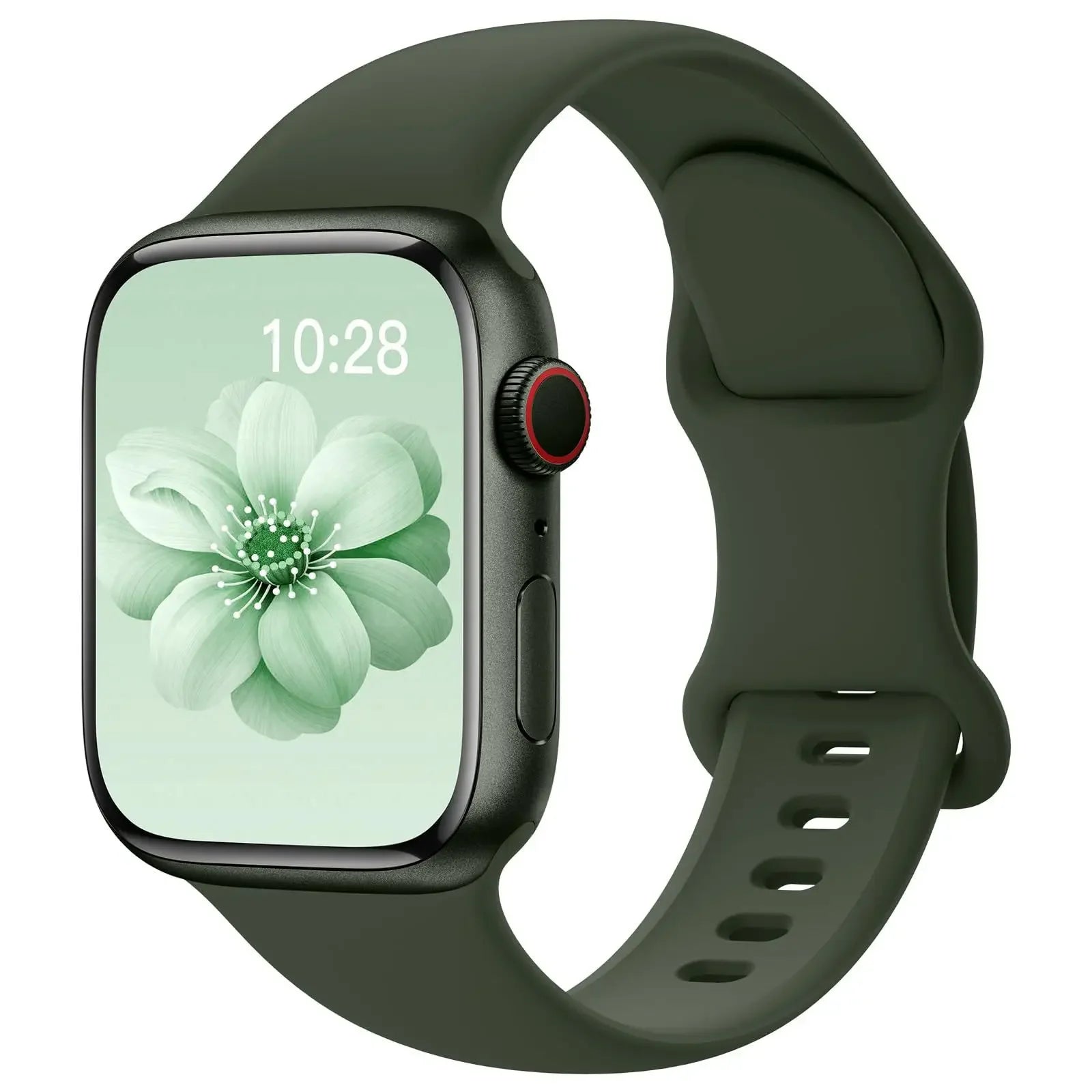 Apple Watch Sport Silicone Band | Premium Soft Replacement Strap for Apple Watch Series (38mm - 49mm, Series 1-11 & Ultra)