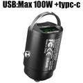 Mini 100W Car Charger – Dual USB & Type-C Ultra-Fast Charging