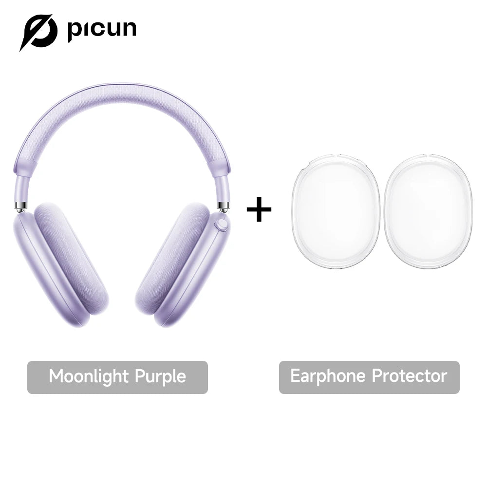 Picun F8 Max Wireless Headphones – ANC & 3D Spatial Audio