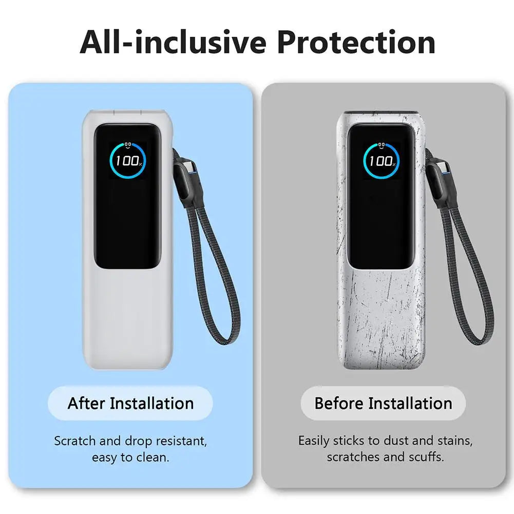 Silicone Case for Anker Zolo 165W Power Bank | Protective Travel Cover with Carrying Lanyard
