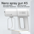 K5 Wireless Nano Blue Light Steam Spray Gun – Portable Atomizing Sterilizer