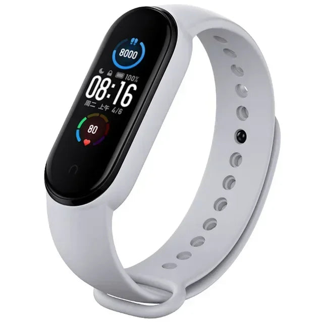 Premium Silicone Strap for Xiaomi Mi Band 7/6/5/4/3 | Colorful Replacement Wristband