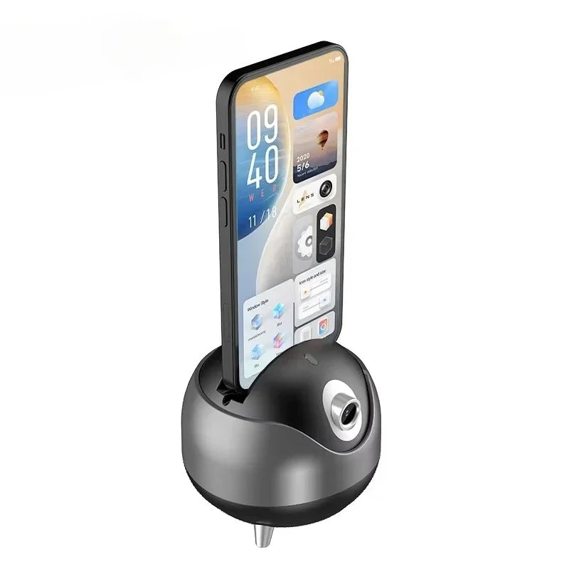 AI Intelligent 360° Rotating Automatic Face Tracking Mobile Phone Stabilizer Tripod Head