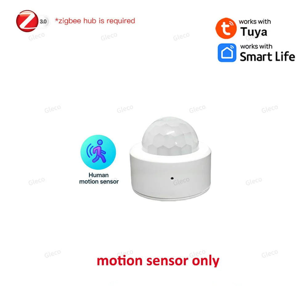 Zigbee 24GHz Mini mmWave Human Presence Sensor | Microwave Radar Occupancy Motion Detector for Tuya & Zigbee2MQTT