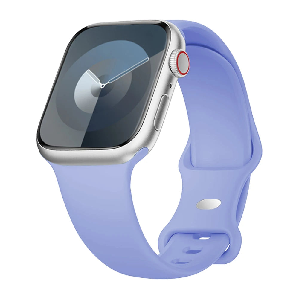 Apple Watch Silicone Sport Band | Soft & Durable Replacement Strap for Apple Watch (38mm - 49mm, Series 1-11, SE & Ultra 2)
