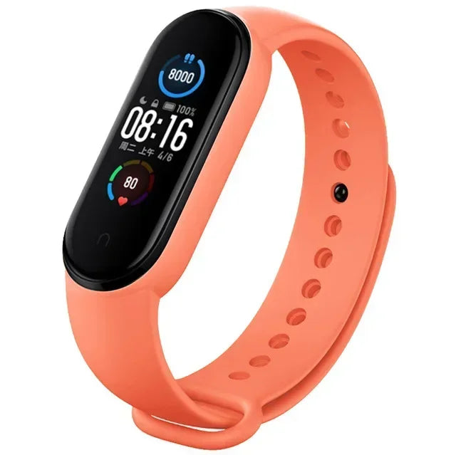 Premium Silicone Strap for Xiaomi Mi Band 7/6/5/4/3 | Colorful Replacement Wristband