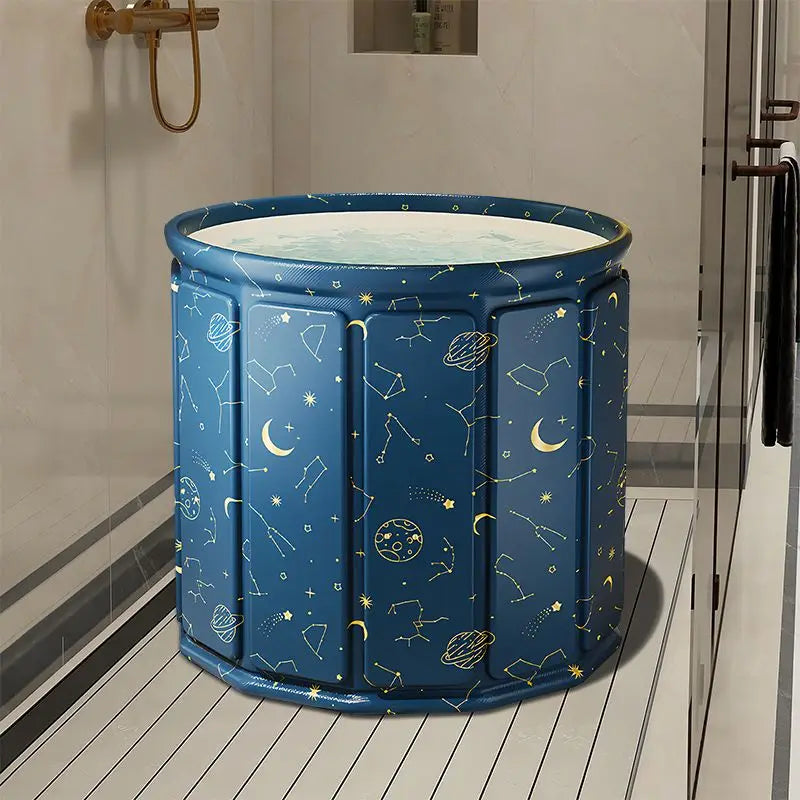 Foldable Adult Bathtub  Thickened Insulated Portable SPA Bucket