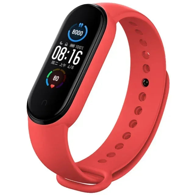 Premium Silicone Strap for Xiaomi Mi Band 7/6/5/4/3 | Colorful Replacement Wristband