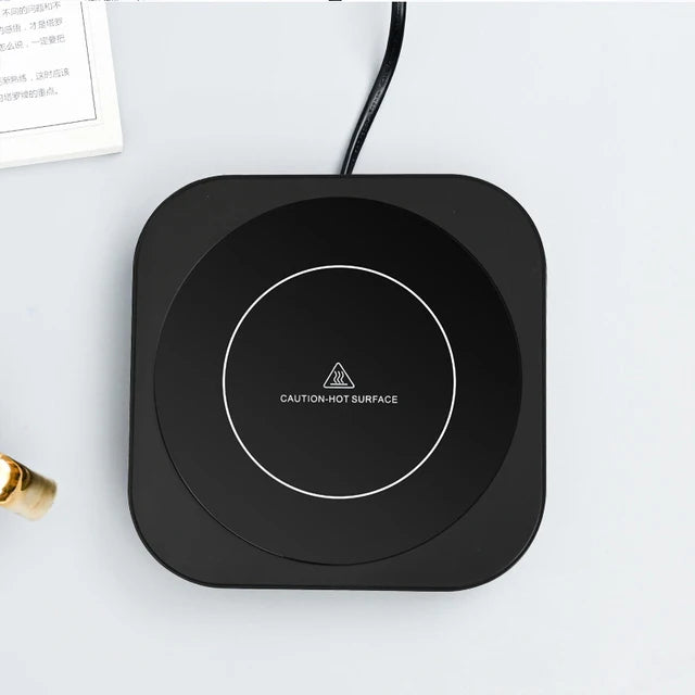 Coffee Mug Warmer Hot Plate – Smart Cup Heater with 3 Temperature Settings ☕🔥