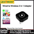 2-in-1 Wireless CarPlay & Android Auto AI Smart Adapter