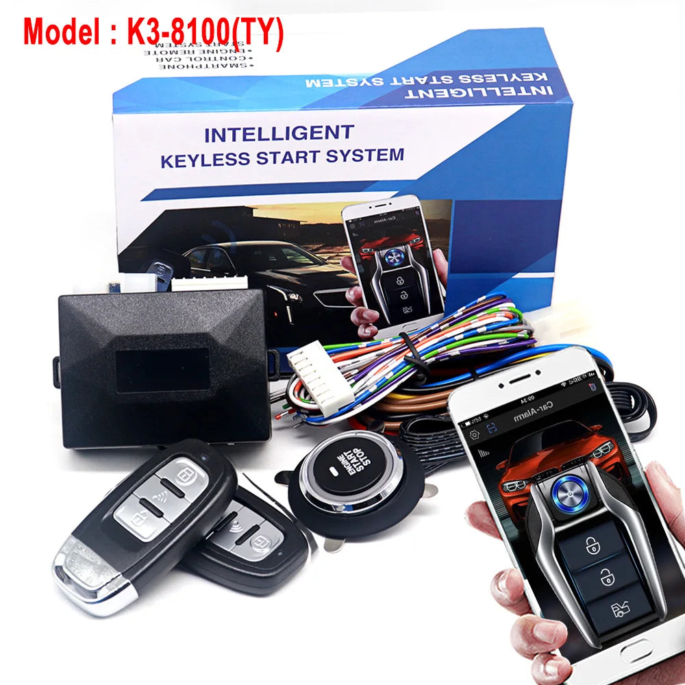 Smart Keyless Push Start & Remote Engine System