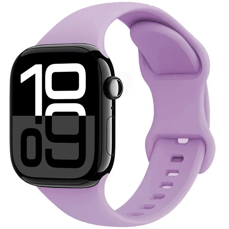 Apple Watch Silicone Strap | Unique Transparent & Speckled Designs | Compatible with All Series (40mm - 49mm, Series 1-11 & Ultra)
