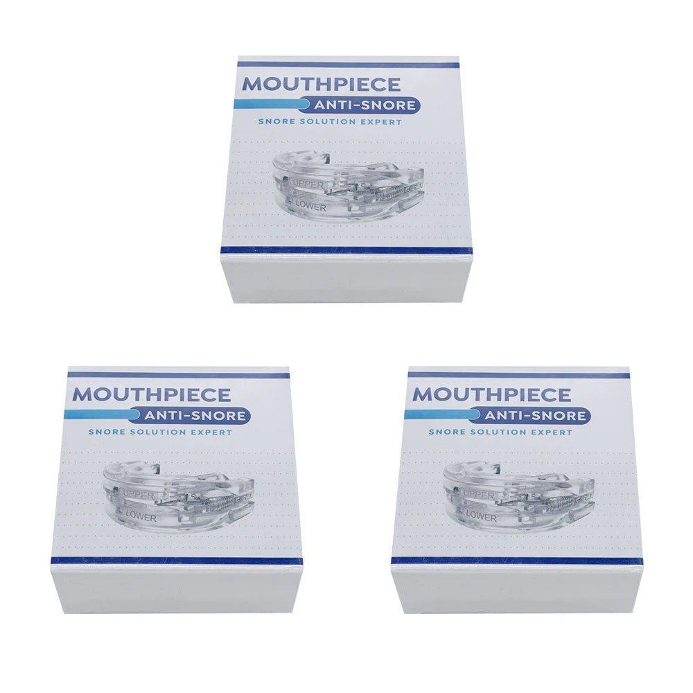 Anti-Snoring & Teeth Bruxism Mouthguard | Adjustable Night Guard Device for Sleep Apnea & Snoring Relief