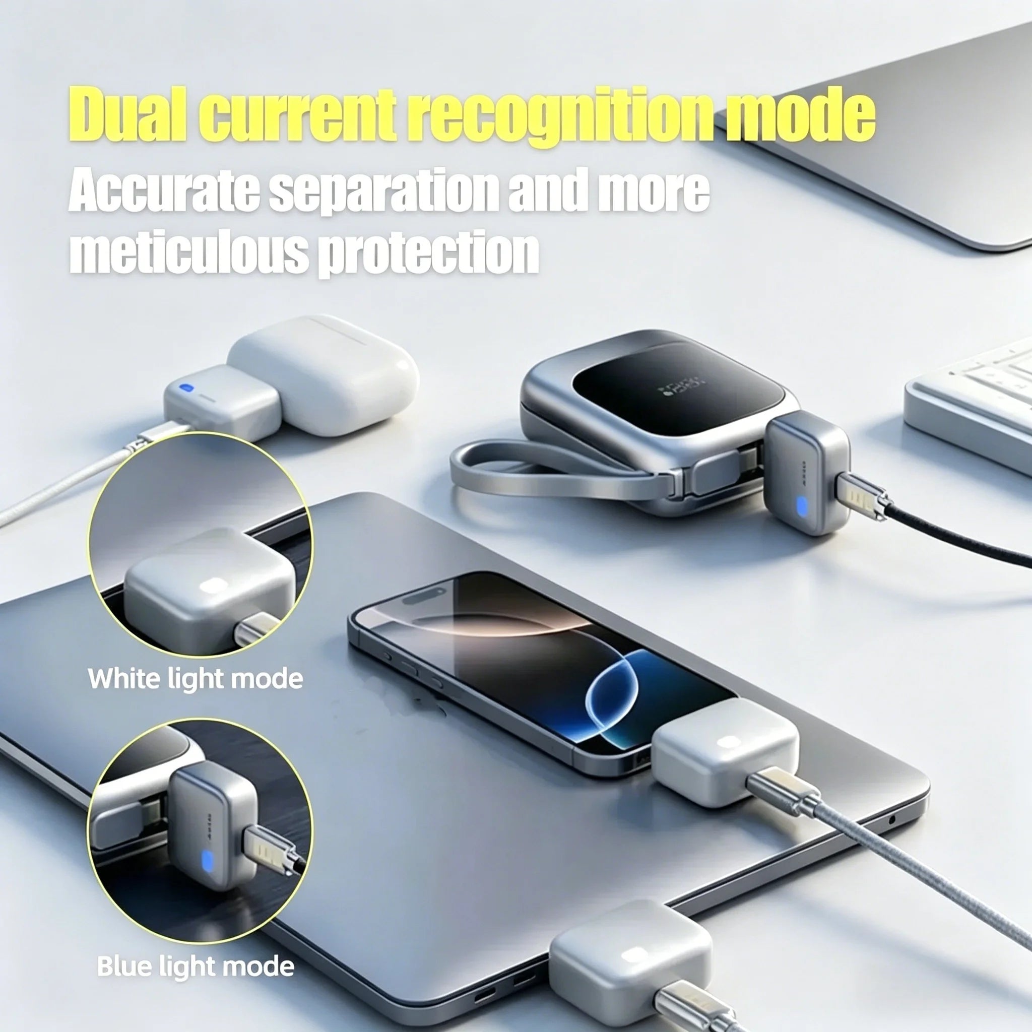 140W Super Fast Charger Phone Adapter | Physical Full Charge Auto-Disconnector