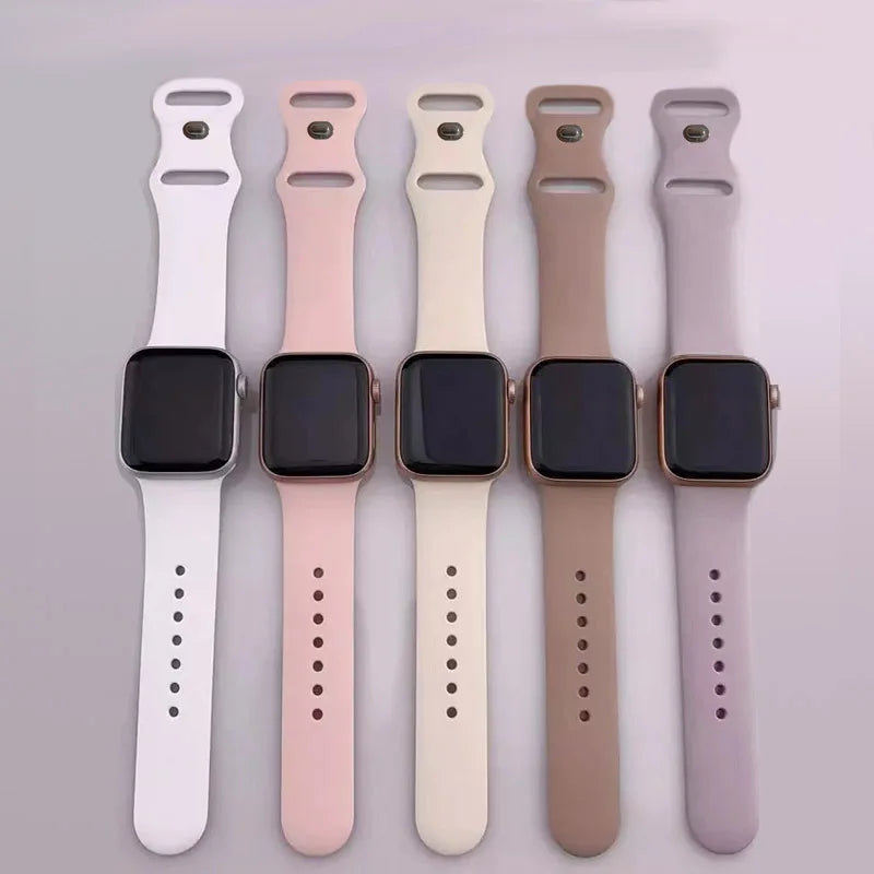 Apple Watch Silicone Sport Band | Soft & Durable Replacement Strap for Apple Watch (38mm - 49mm, Series 1-11, SE & Ultra 2)