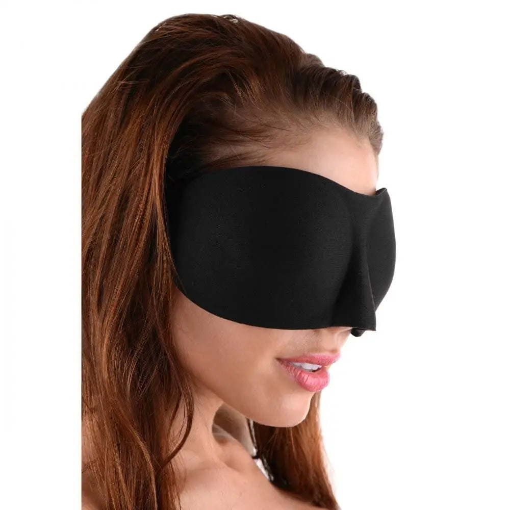 Comfortable Lightweight Eye Cover | Soft 3D Contoured Sleeping Mask & Breathable Eye Shade
