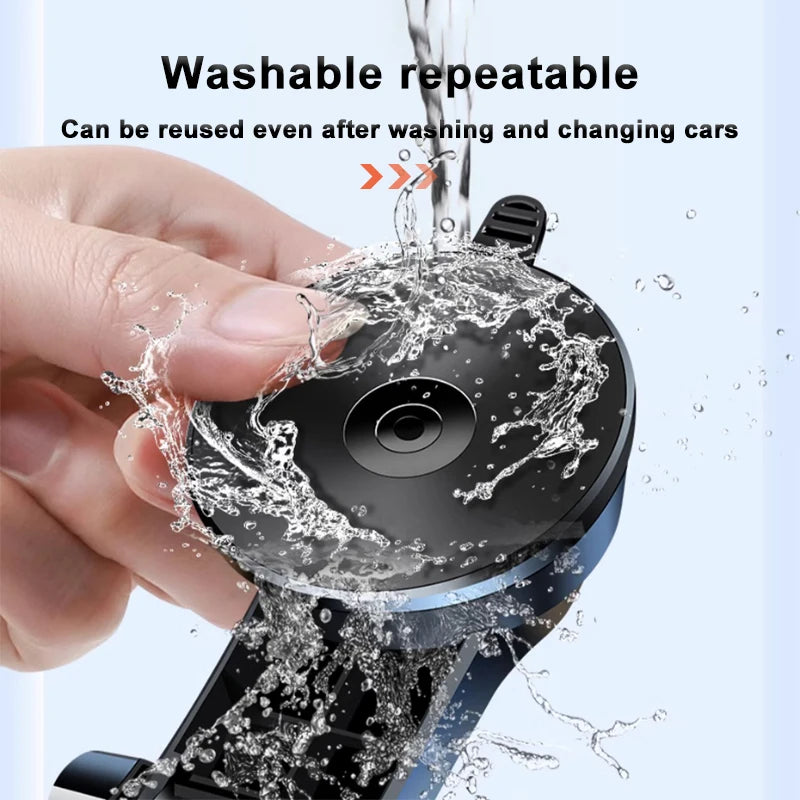SEAMETAL Universal Car Dashboard Phone Holder | Adjustable Long Arm Suction Cup GPS Bracket