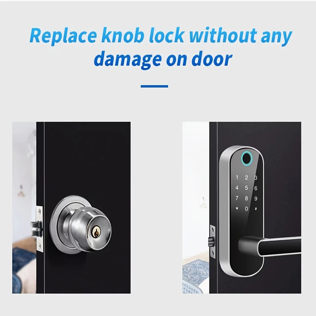 Smart Fingerprint Door Lock with App Remote Control
