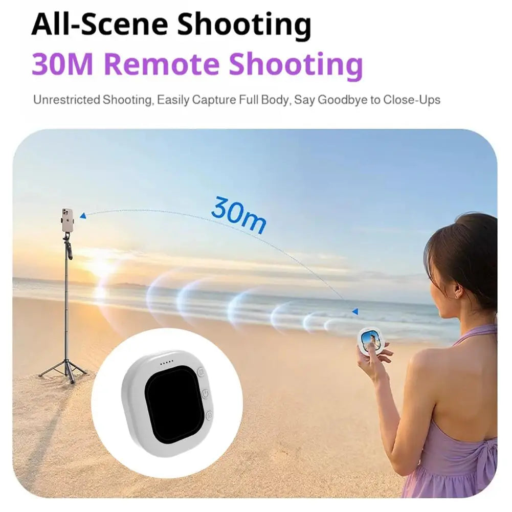 Mini Wireless Magnetic Phone Screen Projector for Selfie and Vlog