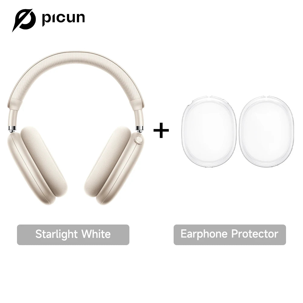 Picun F8 Max Wireless Headphones – ANC & 3D Spatial Audio