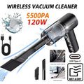 Wireless Handheld Vacuum Cleaner 120W High Power Dual Use Portable Vacuum