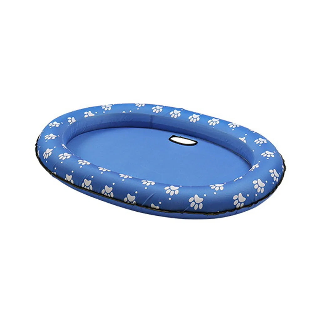 Portable Foldable Dog Swimming Float Soft Cooling Pet Floating Raft