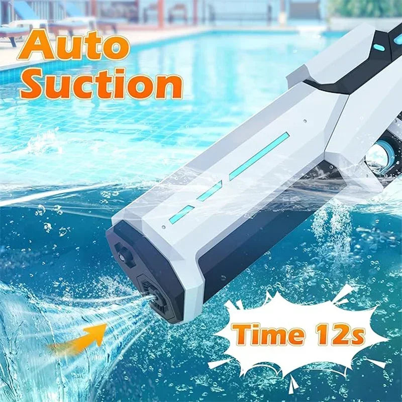 Electric Water Guns for Adults & Kids | Powerful Squirt Summer Outdoor Beach Blaster Toy