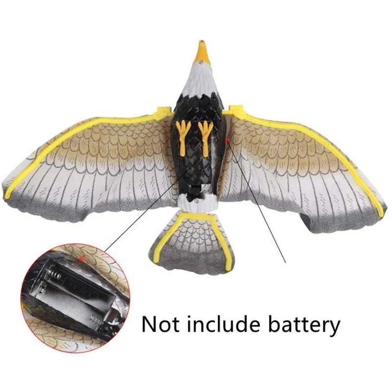 Interactive Flying Bird Cat Toy – Electric Teaser with Rope & Scratch Stick