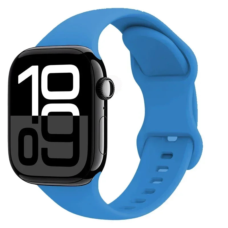 Apple Watch Silicone Strap | Unique Transparent & Speckled Designs | Compatible with All Series (40mm - 49mm, Series 1-11 & Ultra)